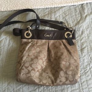 Coach Ashley Hippie Signature handbag/ crossbody
